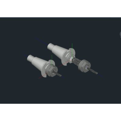 Taladro Mandril 3D