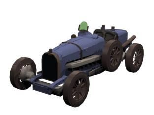 bugatti car 3d