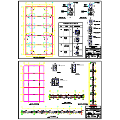 Estructura de hormigon