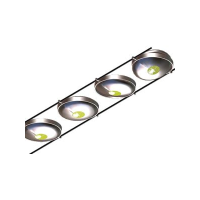 Luces dicroicas en aluminio plafon