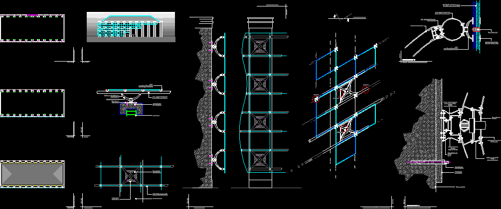Curtain Wall Detail In AutoCAD | CAD library