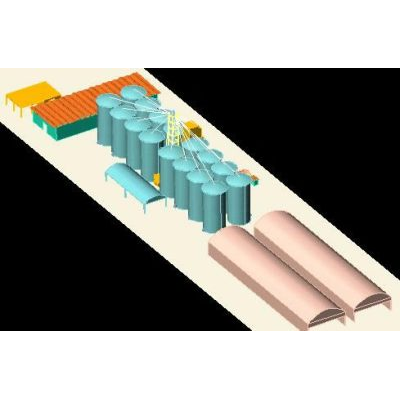 Planta de acopio 3d- servel ingenieria s