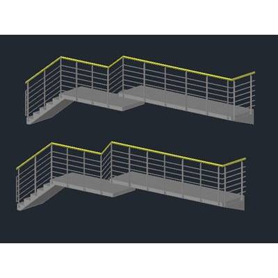 Valla 3d / valla / para terraza
