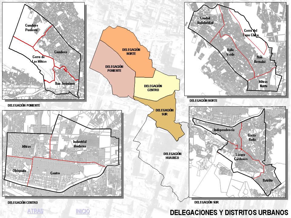 plan de développement urbain de Monterrey ; nouveau Lion; mexique 2
