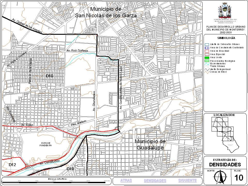 plan de développement urbain de Monterrey ; nouveau Lion; mexique 5