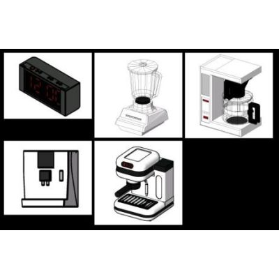 Family kitchen appliances