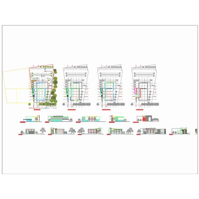 Edificio Multinivel Moderno