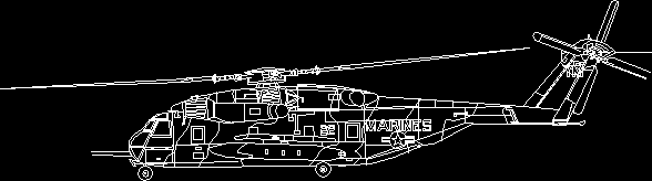 Ch-53 helicopter