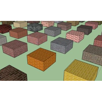 Materiale da imballaggio in mattoni