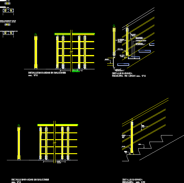 Detalle escaleras