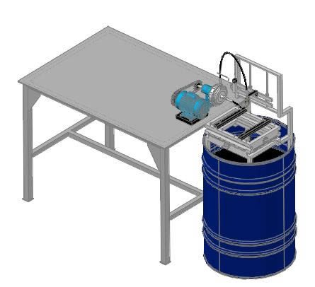 3D-Wasserstrahlschneidemaschine