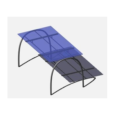 Contemporary Curved Table