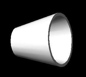 Riduzione concentrica diametro 4x2