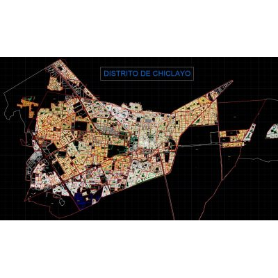 Habilitacion urbana de la ciudad de Chiclayo