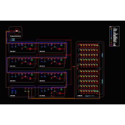 Diagrama unifilar de (co2 hp) sistema de alta presion sistema co2