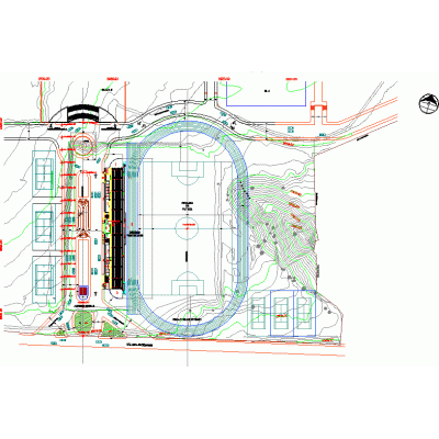 Planta gimnasio municipal