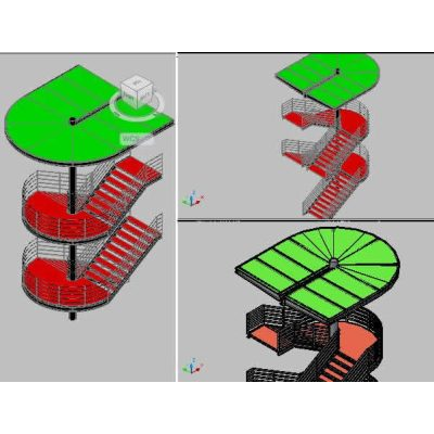 Escalera de acero