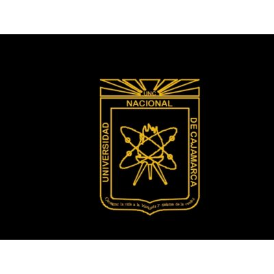 National University of Cajamarca badge; Peru