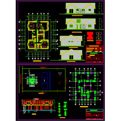 Plano Completo de Vivienda Familiar