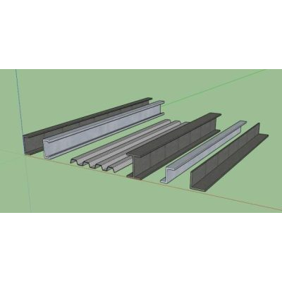 Perfiles estructurales 3d