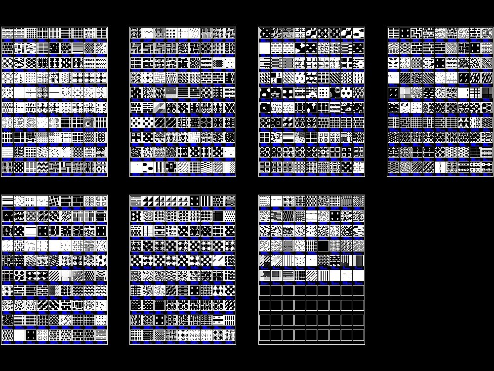 Patch di ombreggiatura per texture AutoCAD.
