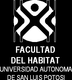 Logo da Faculdade de Arquitetura de San Luis Potosí