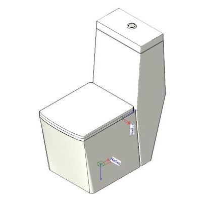 Inodoro Kohler Moderno 3D