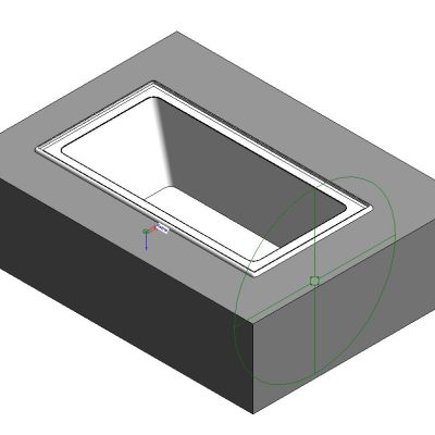Banera Rectangular Embutida - Hidromasaje