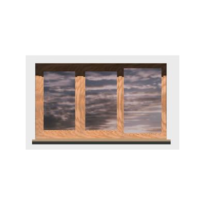Ventana 210x120 3d