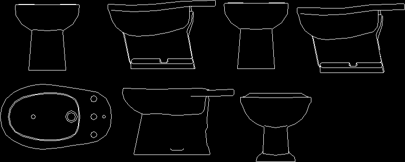 Banheiros - vasos sanitários