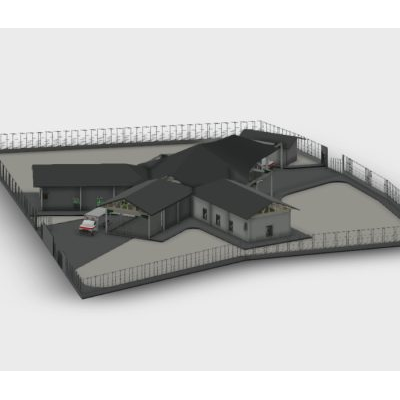 Hospital model 3d