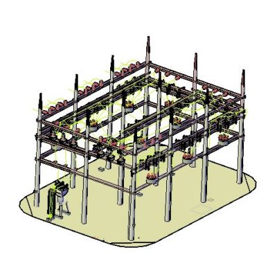 Subestacion 3d
