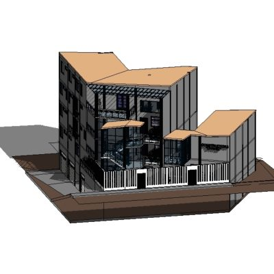 Edificio de una constructora y mutifamiliar