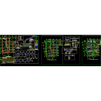 Planos de Hotel/Hostal: Arquitectura y Estructura