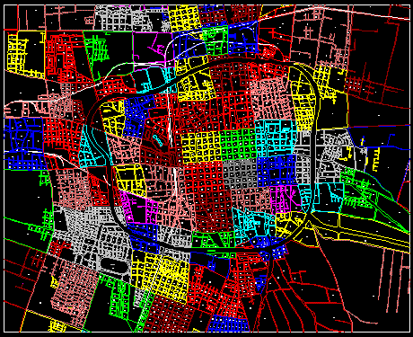 Mappa della città di San Giovanni