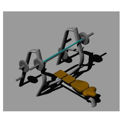 Banco horizontal 2000 -3d
