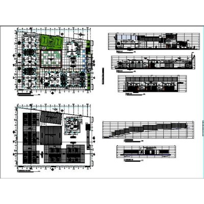 Institucion educativa inicial -autocad