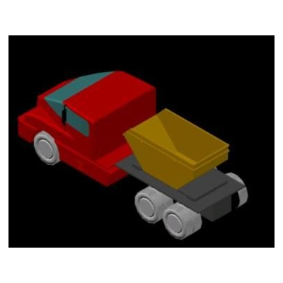 Camion en 3D