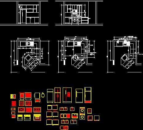layout da cozinha