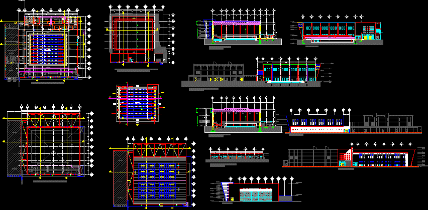 Planos Arquitectonicos Alberca En Torreon En AutoCAD | Librería CAD