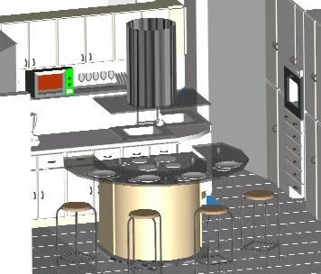 3d kitchen