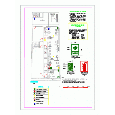 Plan de Evacuación de Oficina