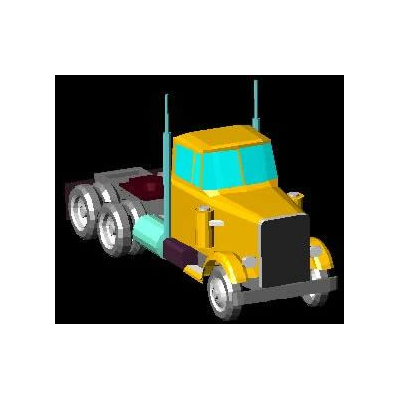 Camion 3d