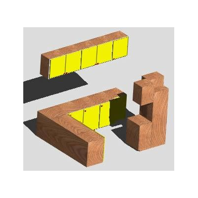 Armarios de cocina 3d