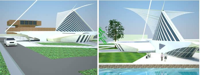 Santiago calatrava (milwaukee museum)