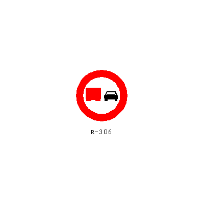 Senales de trafico - r-306