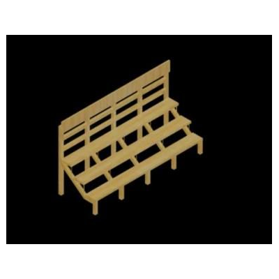 Wooden Fruit Rack