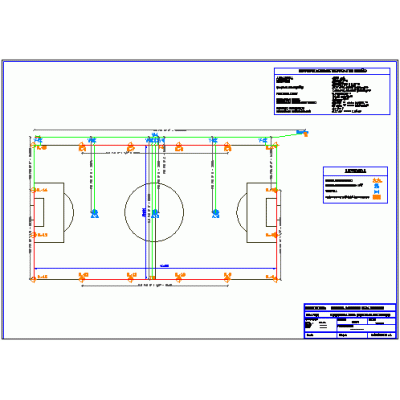 Diseno de riego para estadio