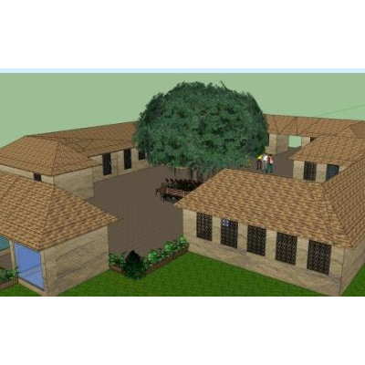 Diseno patio simple