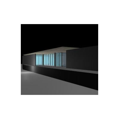 Maqueta pabellon de barcelona